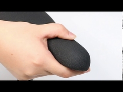 Black Saddle BMX Bike Parts Fat Type Seat With Alloy Seat Post