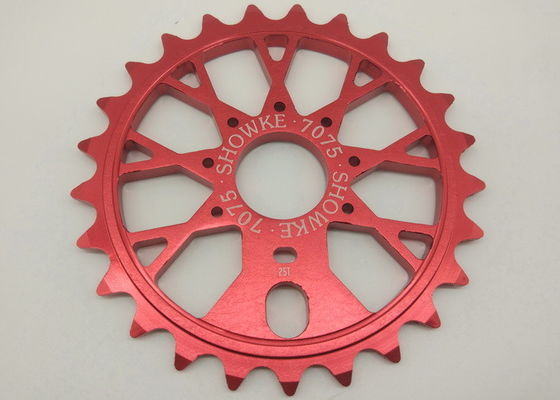 Multi Colors BMX Freestyle Bike Parts 25T Sprocket Alloy 7075 CNC Made